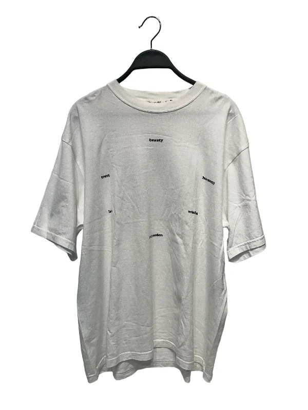 Chic Vintage Casual Streetwear UNDERCOVER/T-Shirt/4/White/Cotton/Graphic/UC1B3801