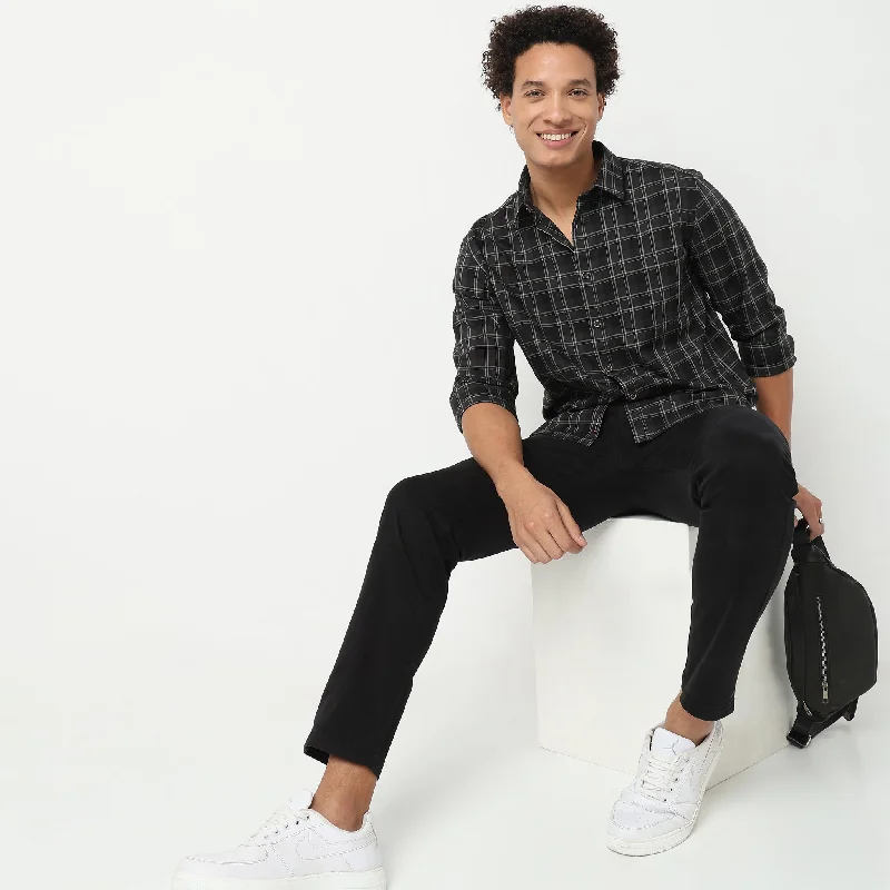 Extra Fine Twill™ - Premium Fine 60's Cotton - Yarn Dyed LA Finish - Regular Fit Checkered Shirt