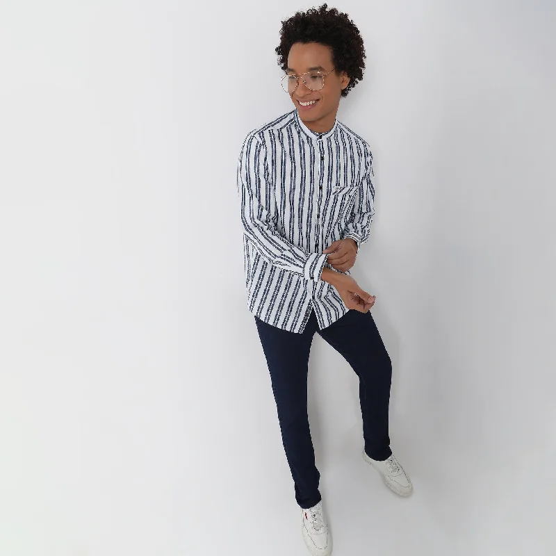 Regular Fit Striped Shirt