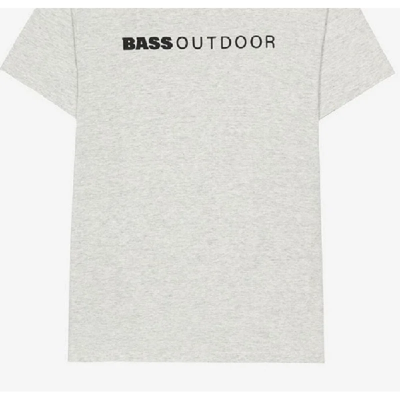 Bass Outdoor Men's Lined T-Shirt Gray Size Small