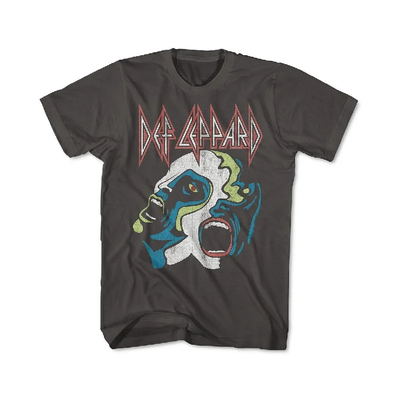 Def Leppard Men's Graphic T-Shirt Black Size Small