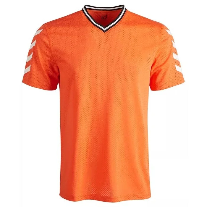 ID Ideology Men's Mesh V Neck Jersey Orange Size XXX-Large