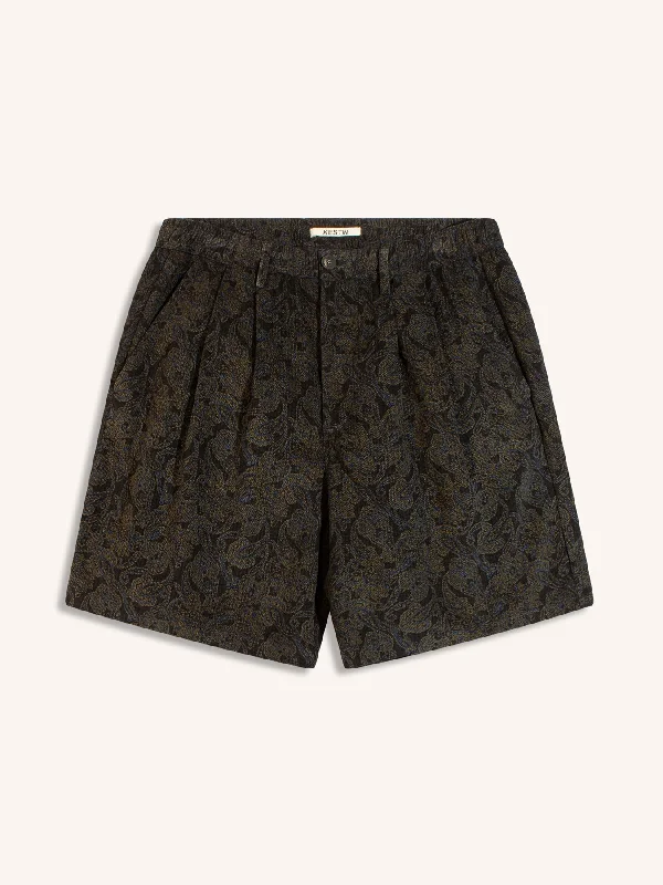 Mhor Short in Ink Japanese Paisley