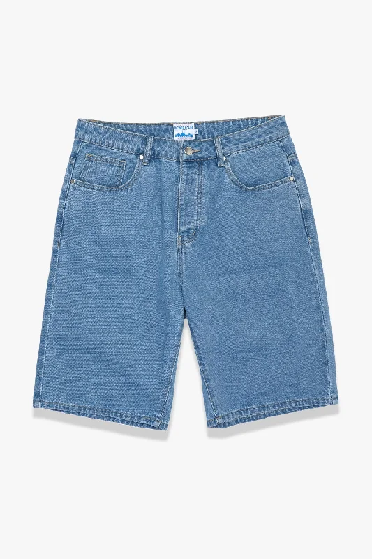 Power Goods - 90's Denim Shorts - Washed Blue