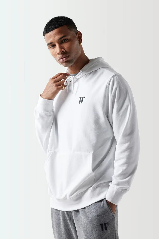 Core Pullover Hoodie - White