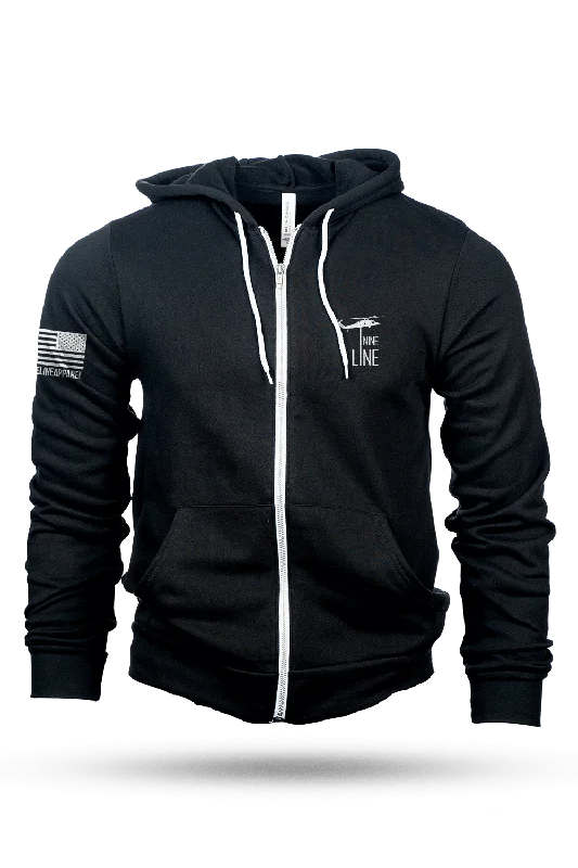 Dropline Logo - Full-Zip Hoodie