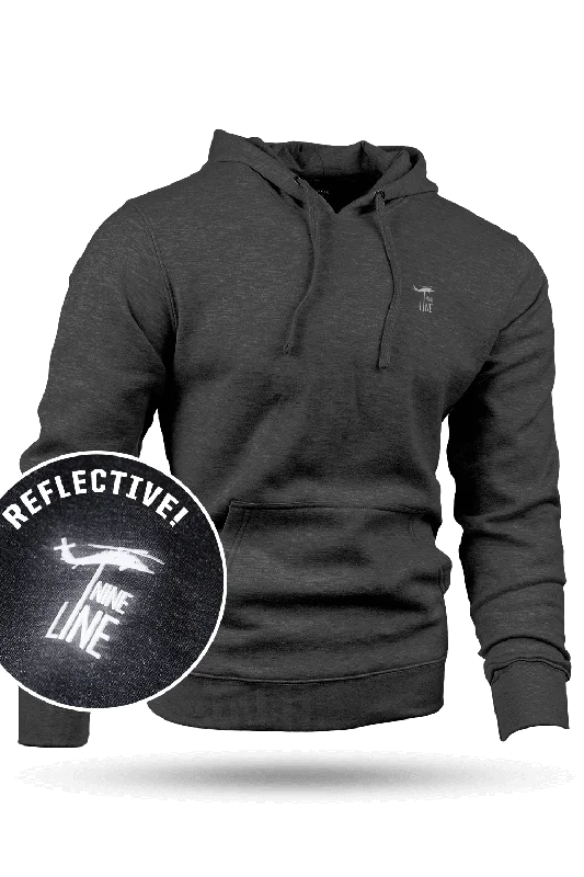 Reflective Dropline Logo - Hoodie