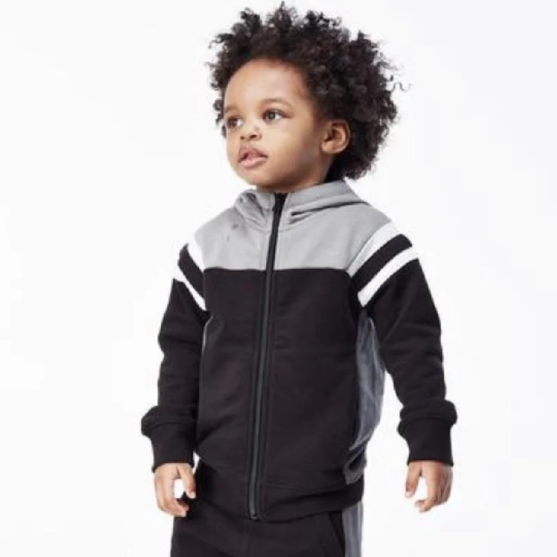 JORDAN CRAIG KIDS HOODIE BLACK STEEL