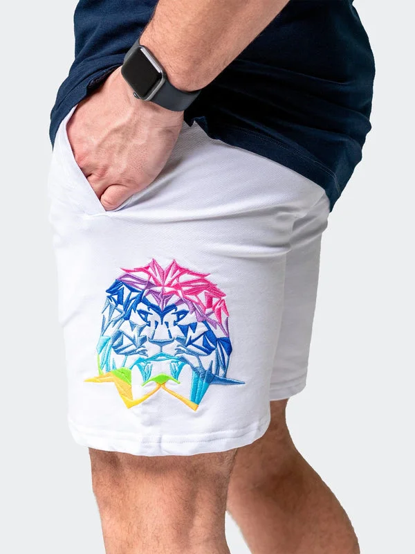 Maceoo Short | Short Neon White