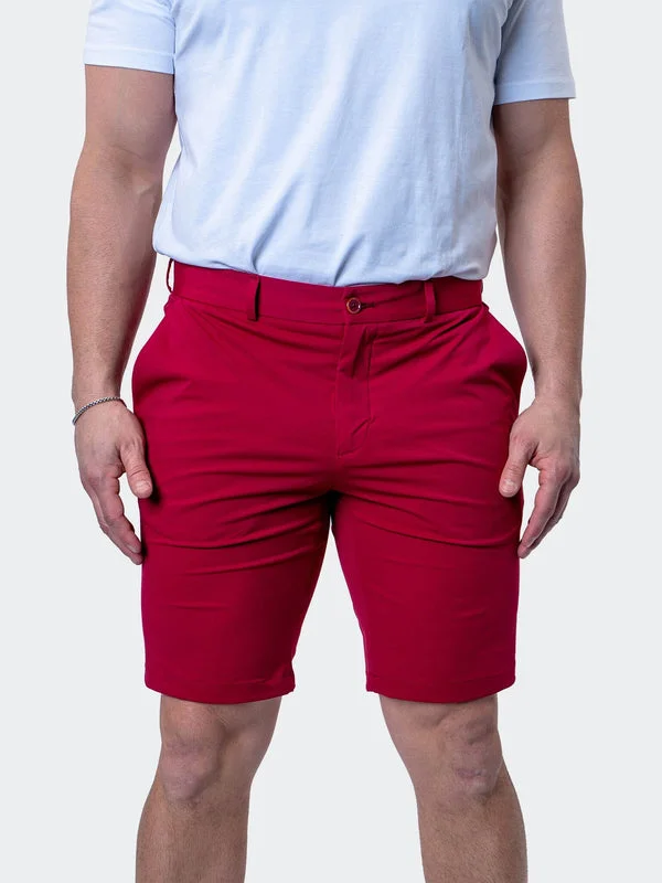 Maceoo Short | Shorts AllDayBurgundy Red