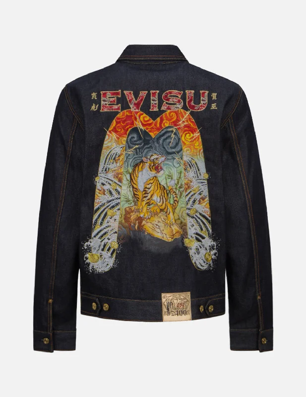 2022 Gold Edition Year of the Tiger Denim Jacket