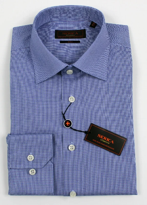 SERICA CLASSICS NAVY MICRO GINGHAM