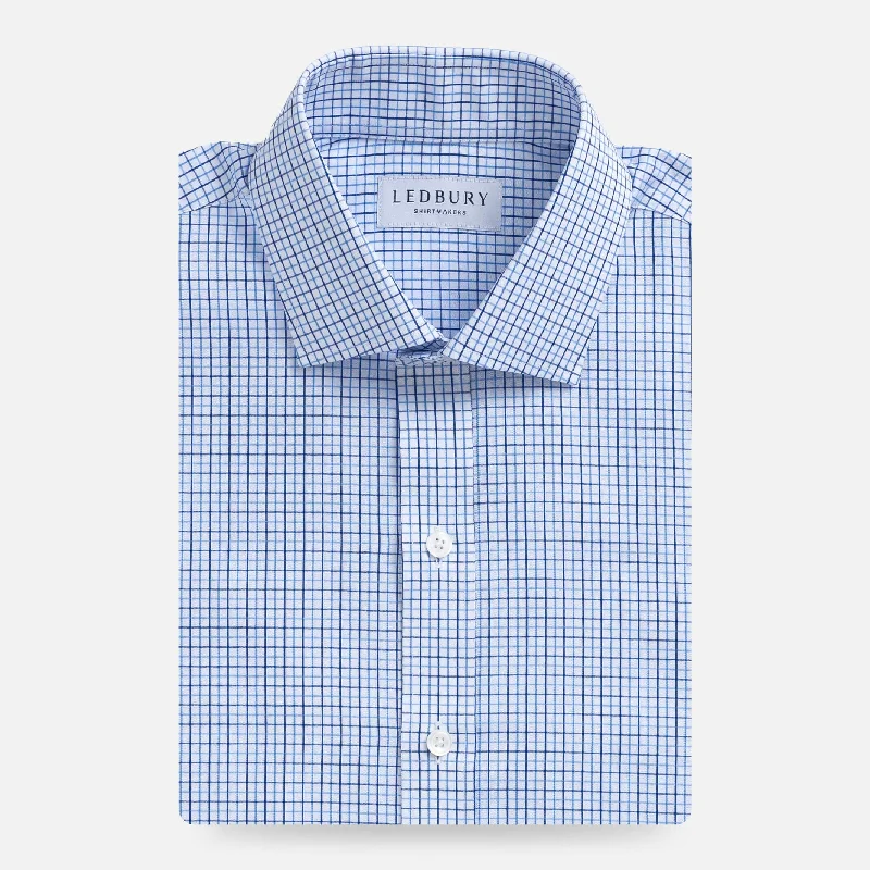 The Blue Hughes Check Custom Shirt