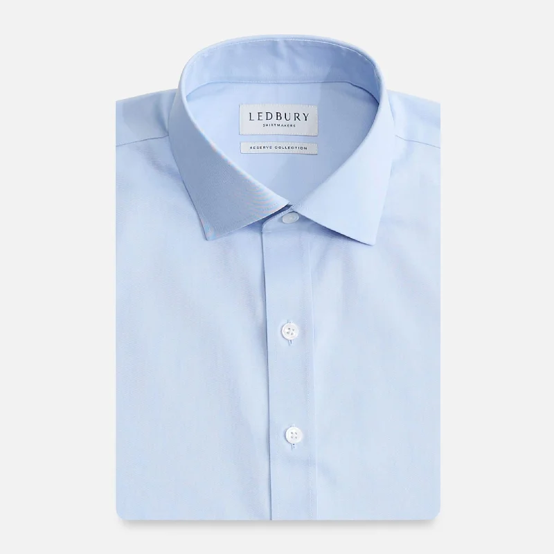 The Light Blue King Fine Twill Custom Shirt