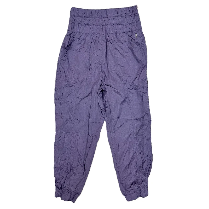 Athletic Pants By Free People In Purple, Size: L