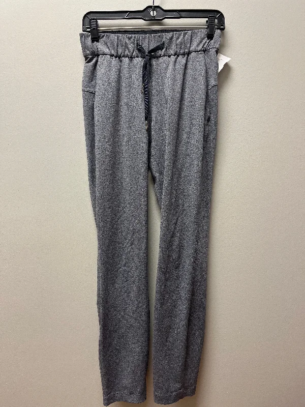 Athletic Pants By Lululemon In Grey, Size: 2