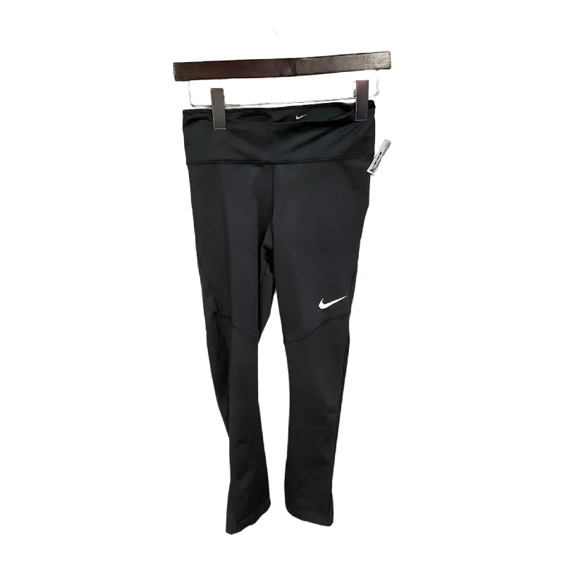 Athletic Pants By Nike Apparel In Black, Size: S