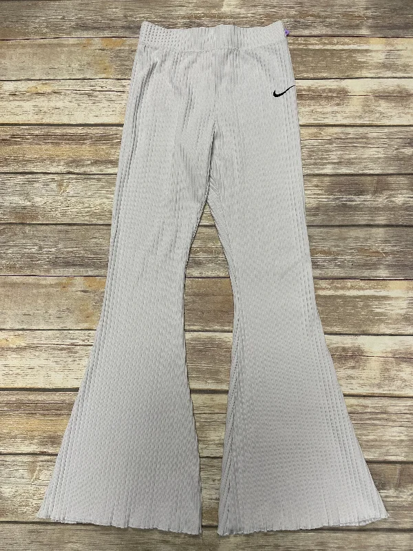 Athletic Pants By Nike Apparel In Grey, Size: S