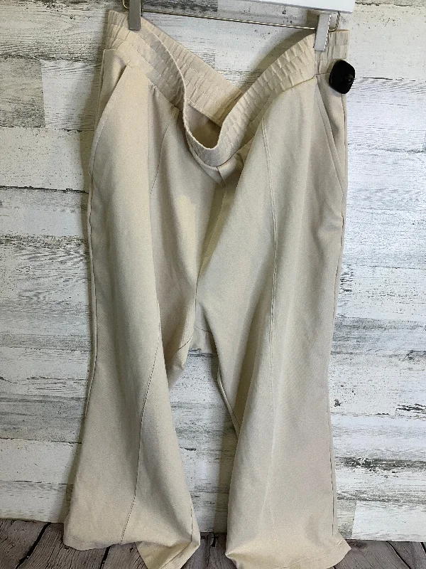 Athletic Pants By Old Navy In Cream, Size: 3x