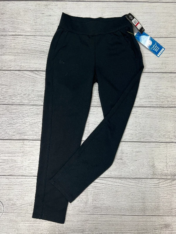 Athletic Pants By Under Armour In Black, Size: Xs