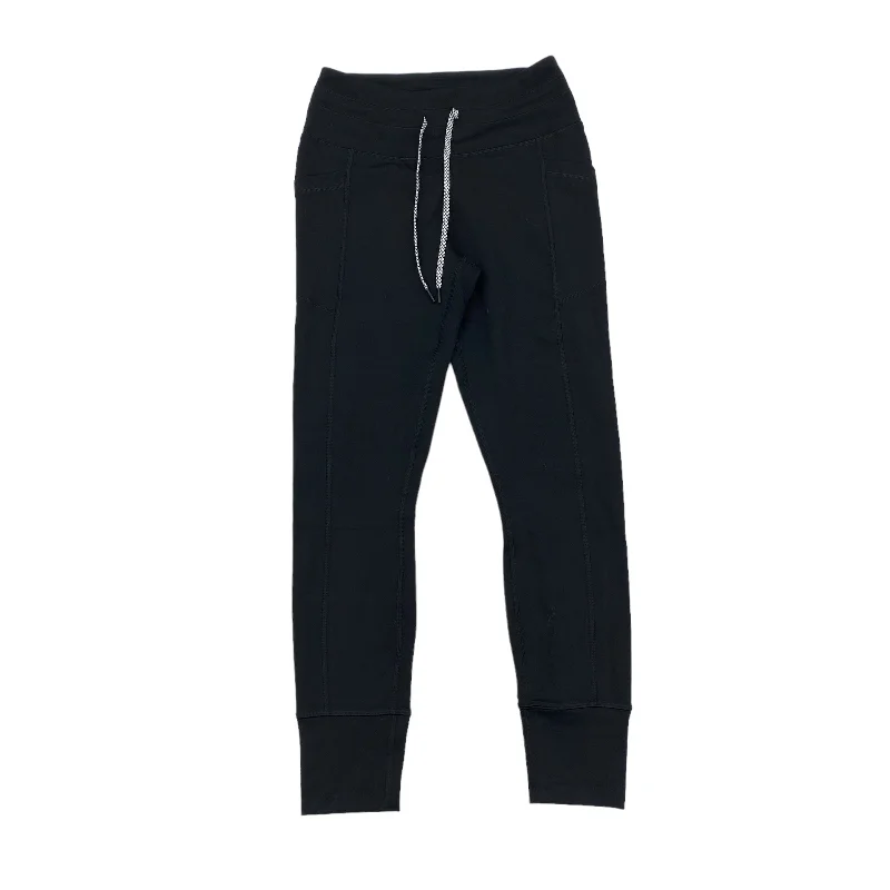 BLACK ATHLETIC PANTS by YOGALICIOUS Size:S