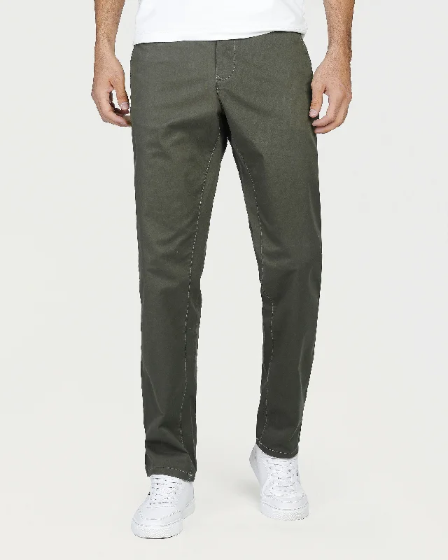 Gabardine regular fit pant-6073