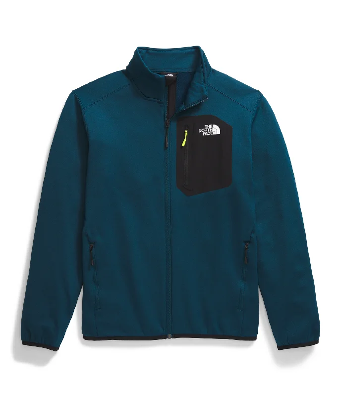 Vintage Edge Timeless Look Trendy Sweaters Men's Crest Full Zip