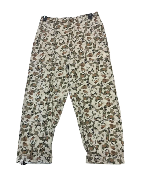 Pants Cargo & Utility By Anthropologie In Camouflage Print, Size: 8