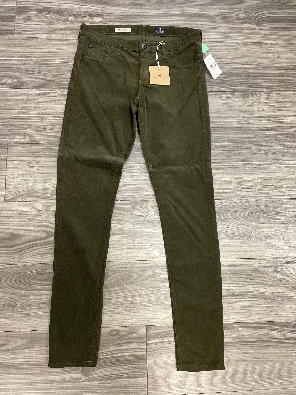 Pants Corduroy By Adriano Goldschmied In Green, Size: 30