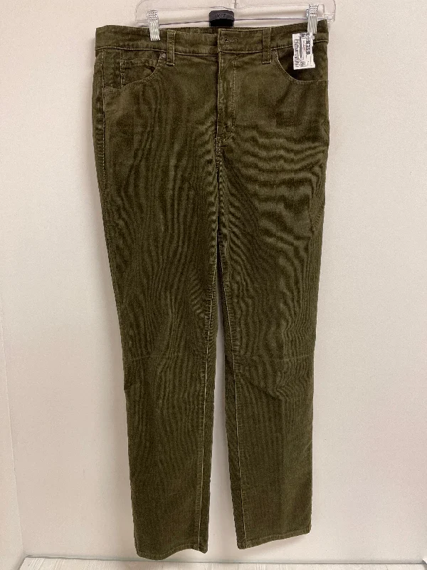 Pants Corduroy By Talbots In Green, Size: 8