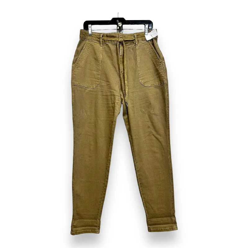 Pants Joggers By Judy Blue In Tan, Size: 10