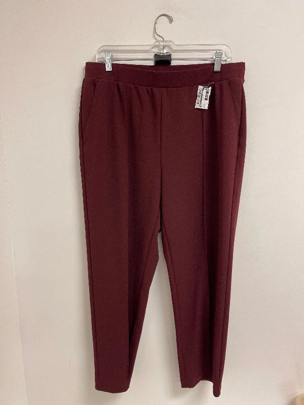 Pants Other By Loft In Red, Size: 12