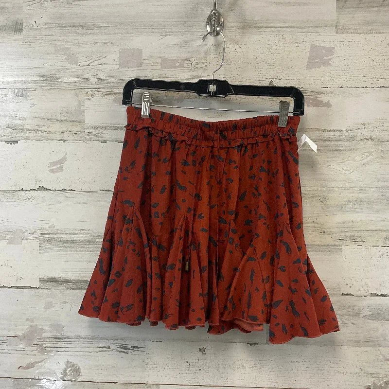 SKIRT MINI By Jodifl In Brown, Size: M