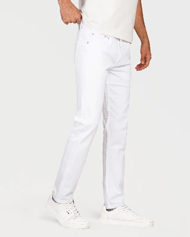 Slim fit Gabardine pant-6053