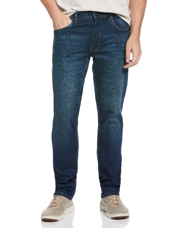 Recover™ Slim Fit Tinted Dark Wash Denim Jeans