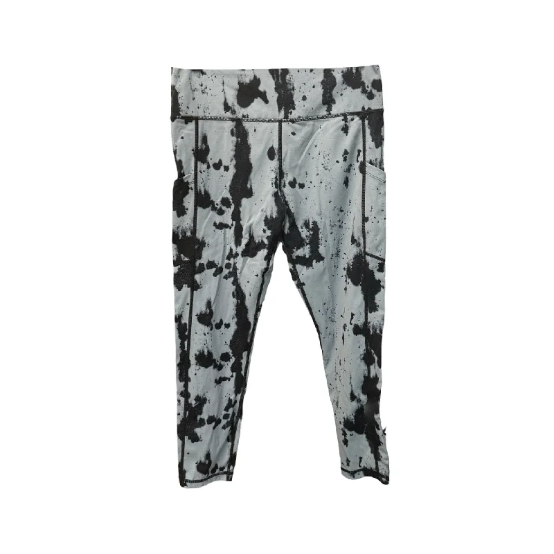 Tie Dye Print Athletic Pants Zyia, Size M