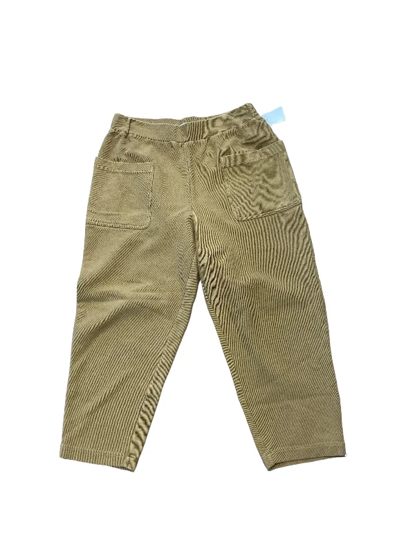 Relaxed Monochrome Trendy Wear Tan Pants Joggers Madewell, Size M