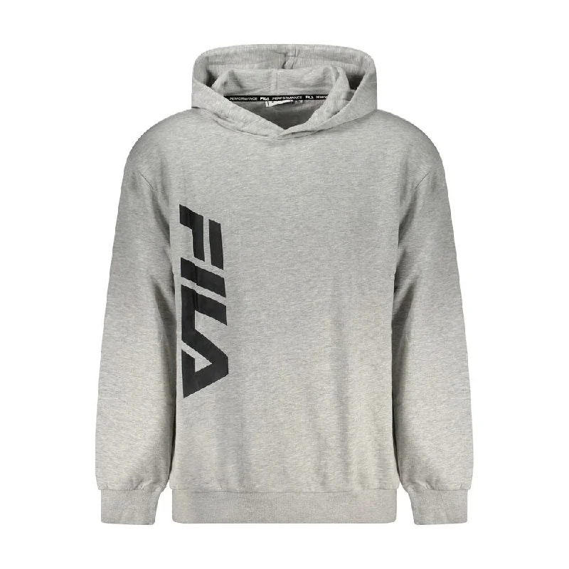 Fila Gray Cotton Men's Sweater