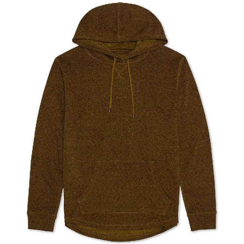 Levi's Men's Cash Textured Fleece Hoodie Gold Size XX Large