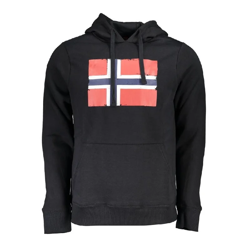 Norway 1963 Black Cotton Men's Sweater