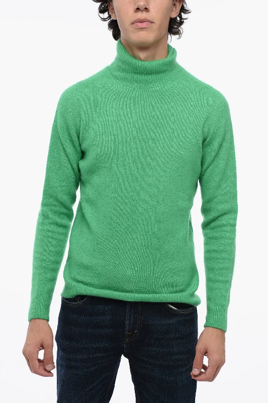 Roberto Collina Cashmere Blend Turtle-neck Sweater