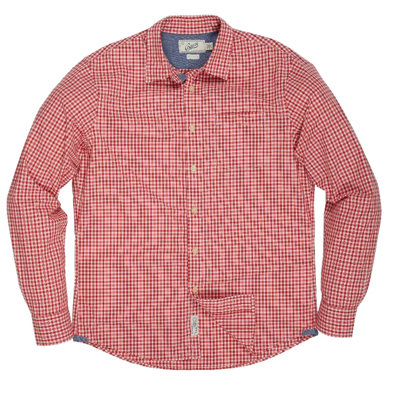 Stuart Tinted Gingham Poplin Shirt (Final Sale)