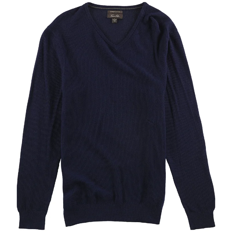 Tasso Elba Mens Ls Pullover Sweater