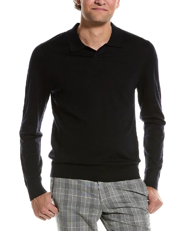 Vince Wool Johnny Collar Sweater