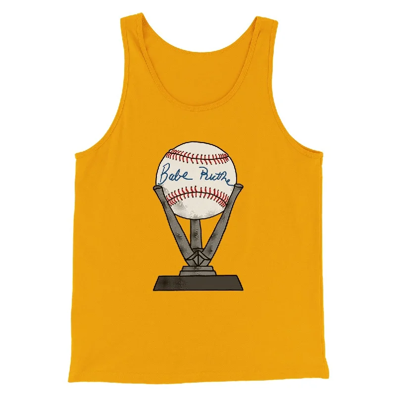 Babe Ruth Signed Ball Funny Movie Men/Unisex Tank Top