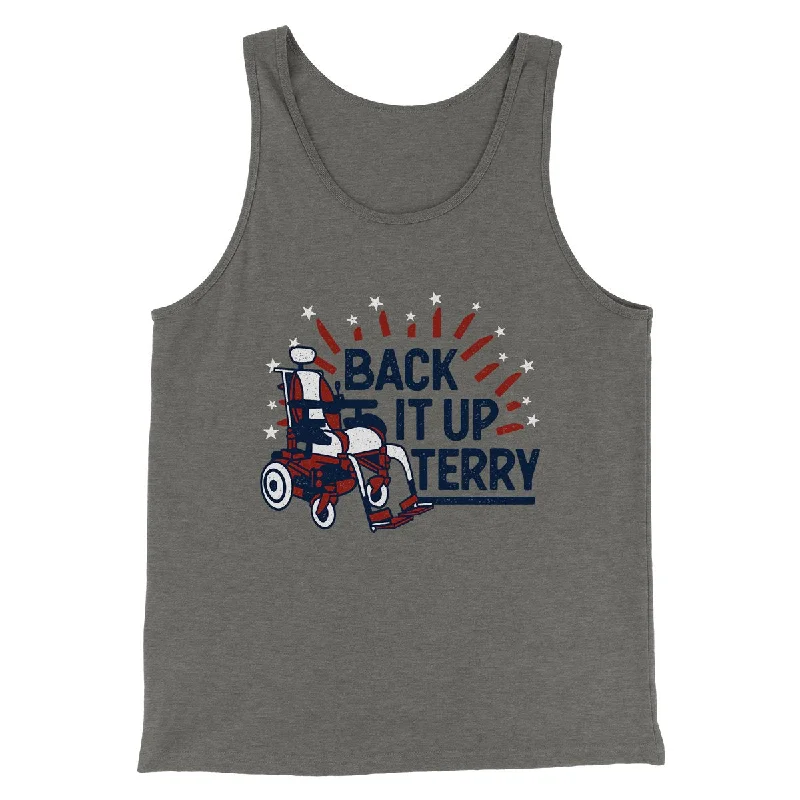 Back It Up Terry Men/Unisex Tank