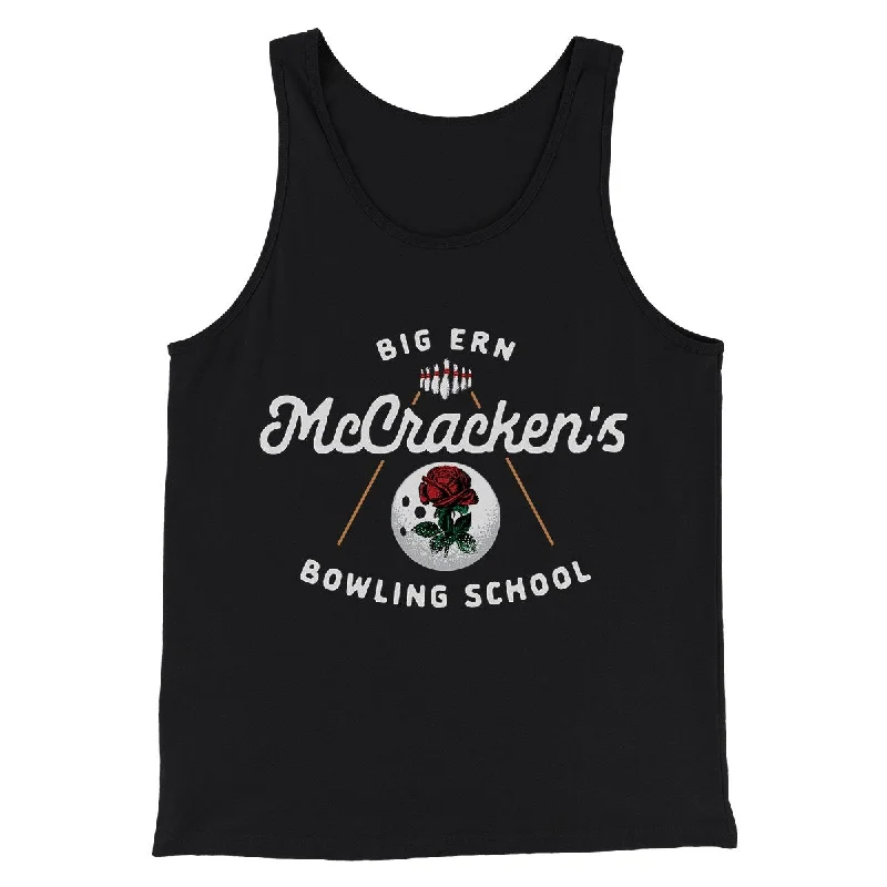 Big Ern McCracken's Bowling School Funny Movie Men/Unisex Tank Top