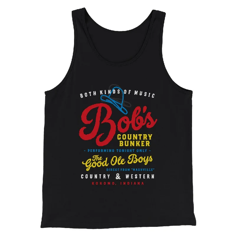 Bob's Country Bunker Funny Movie Men/Unisex Tank Top