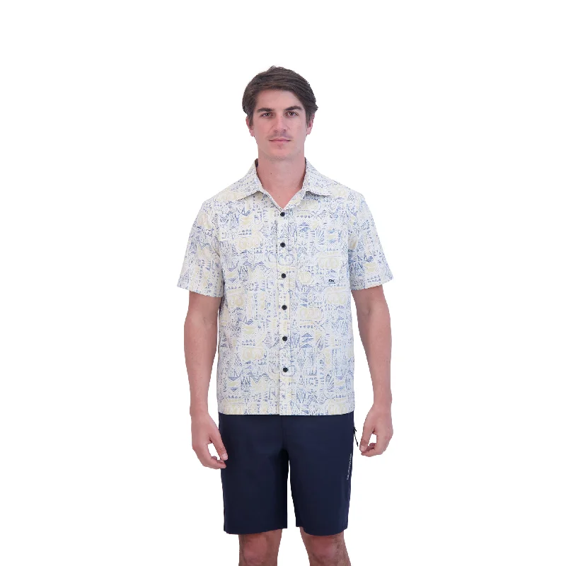 Dakine Aloha Button Down Short Sleeve Shirt - DK Paradise Print