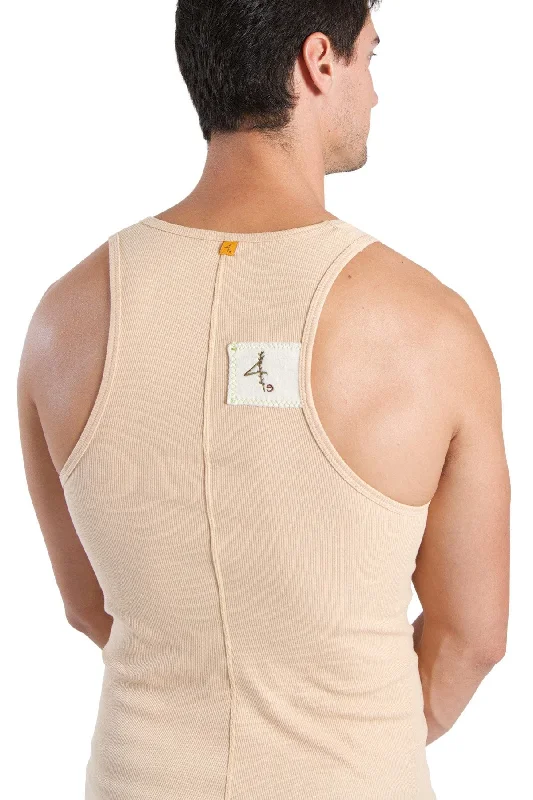 Edge Sustain Tank Top (Sand Beige)